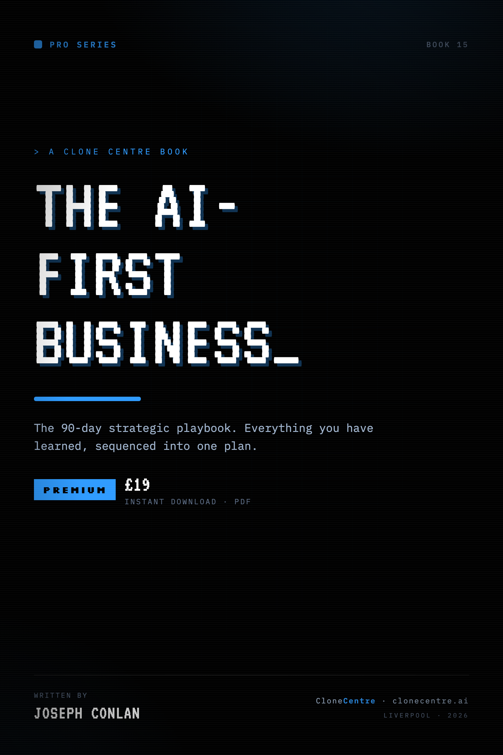 The AI-First Business cover