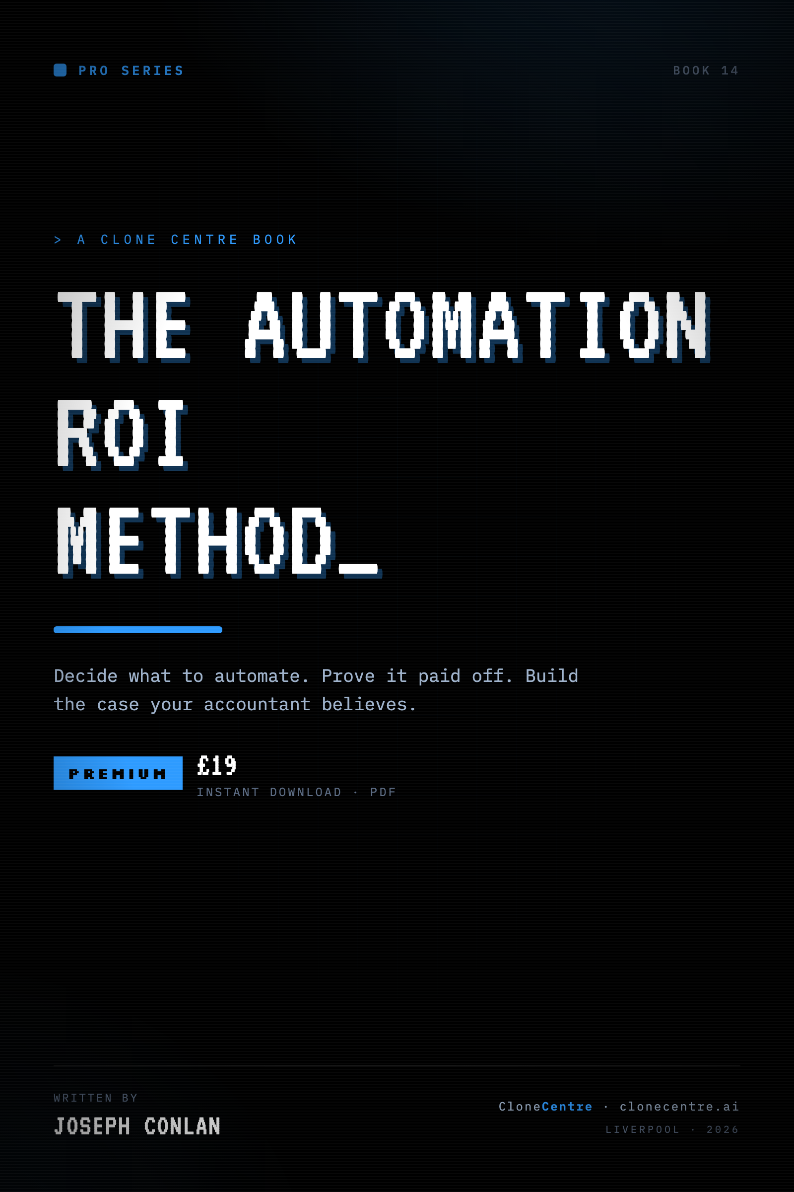 The Automation ROI Method cover